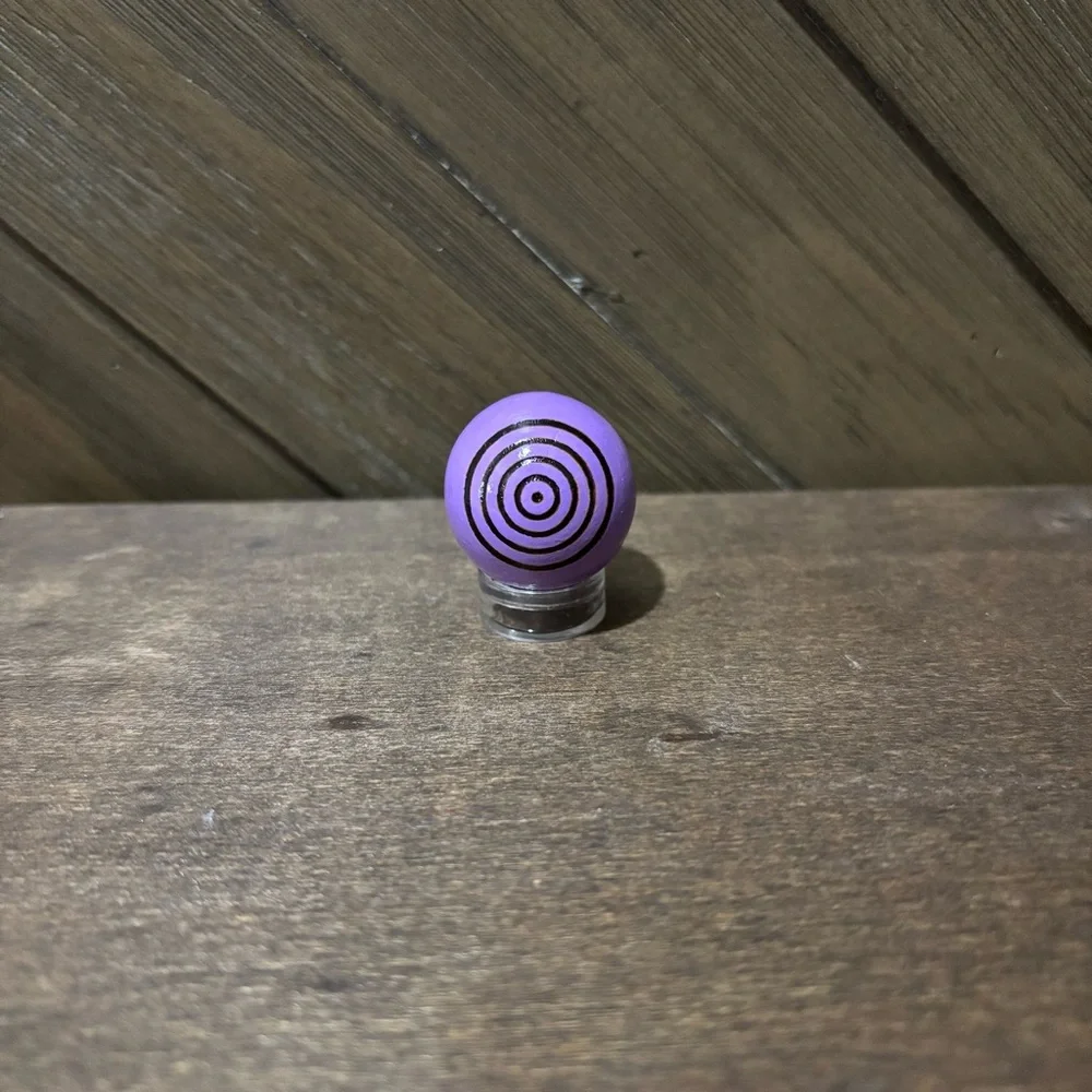 Naruto Rinnegan 1 Inch Wooden Eyeball Human Size - Picture 5 of 9